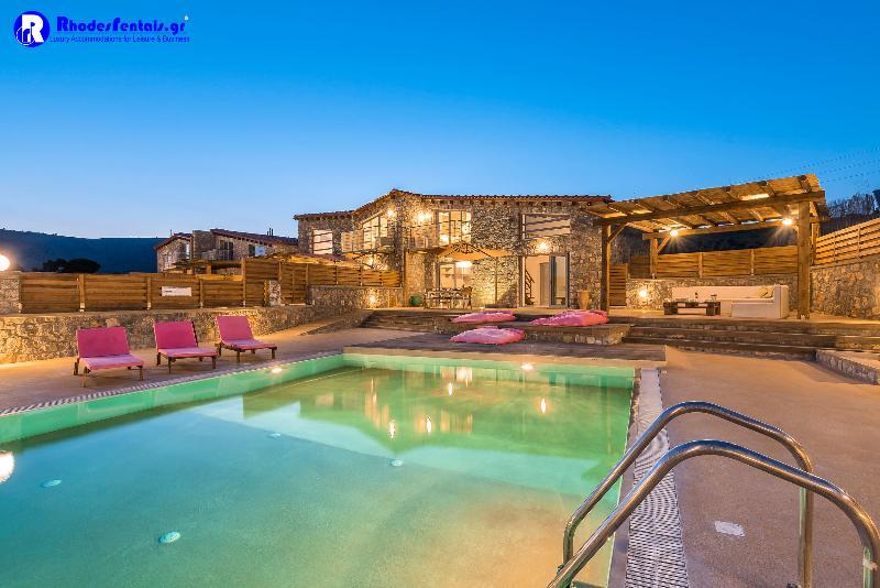 Lindos Seastone Villas Lardos Bagian luar foto