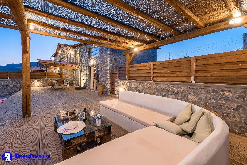 Lindos Seastone Villas Lardos Bagian luar foto