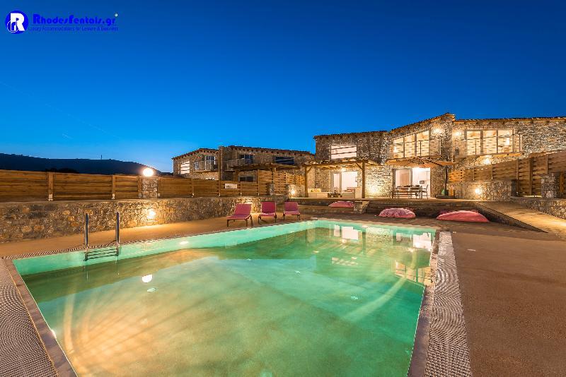 Lindos Seastone Villas Lardos Bagian luar foto