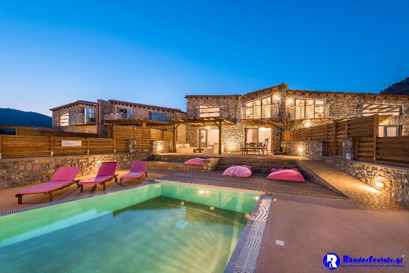 Lindos Seastone Villas Lardos Bagian luar foto
