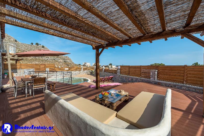 Lindos Seastone Villas Lardos Bagian luar foto
