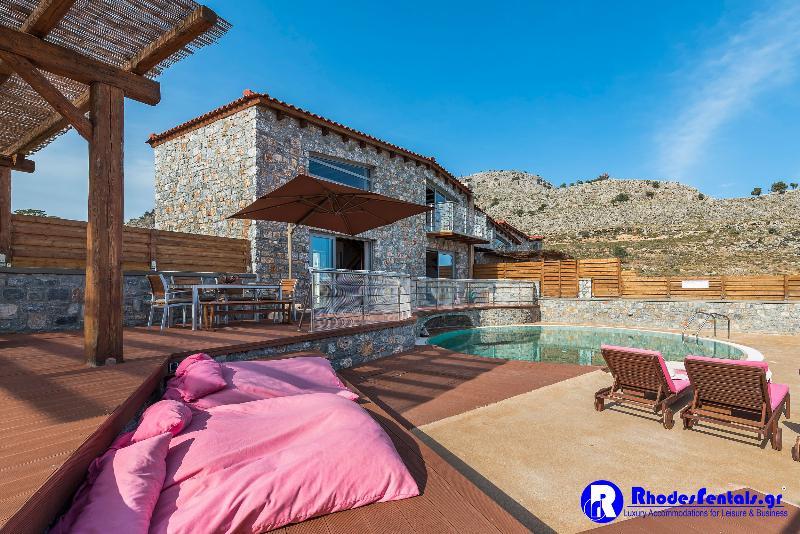 Lindos Seastone Villas Lardos Bagian luar foto