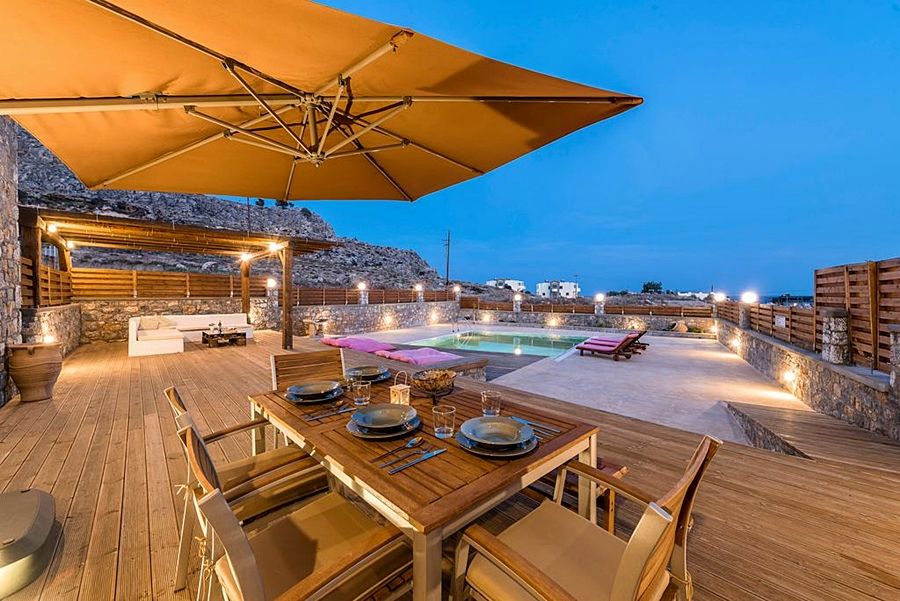 Lindos Seastone Villas Lardos Bagian luar foto