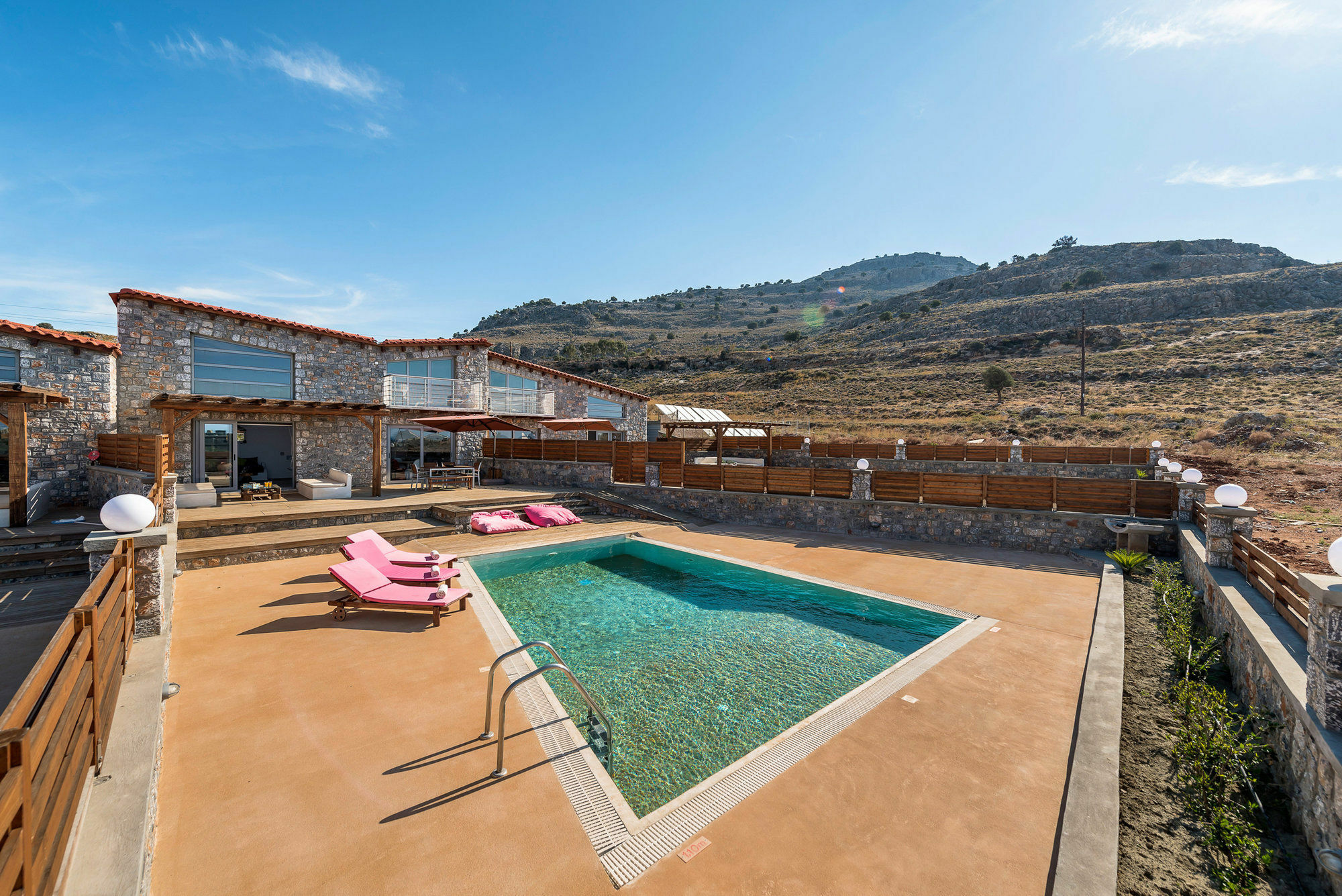 Lindos Seastone Villas Lardos Bagian luar foto